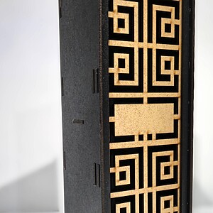 Cutie de vin din lemn Greece