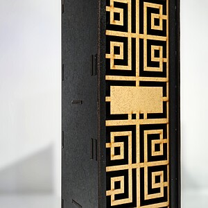 Cutie de vin din lemn Greece