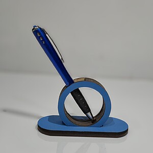 Suport pix de birou bleu