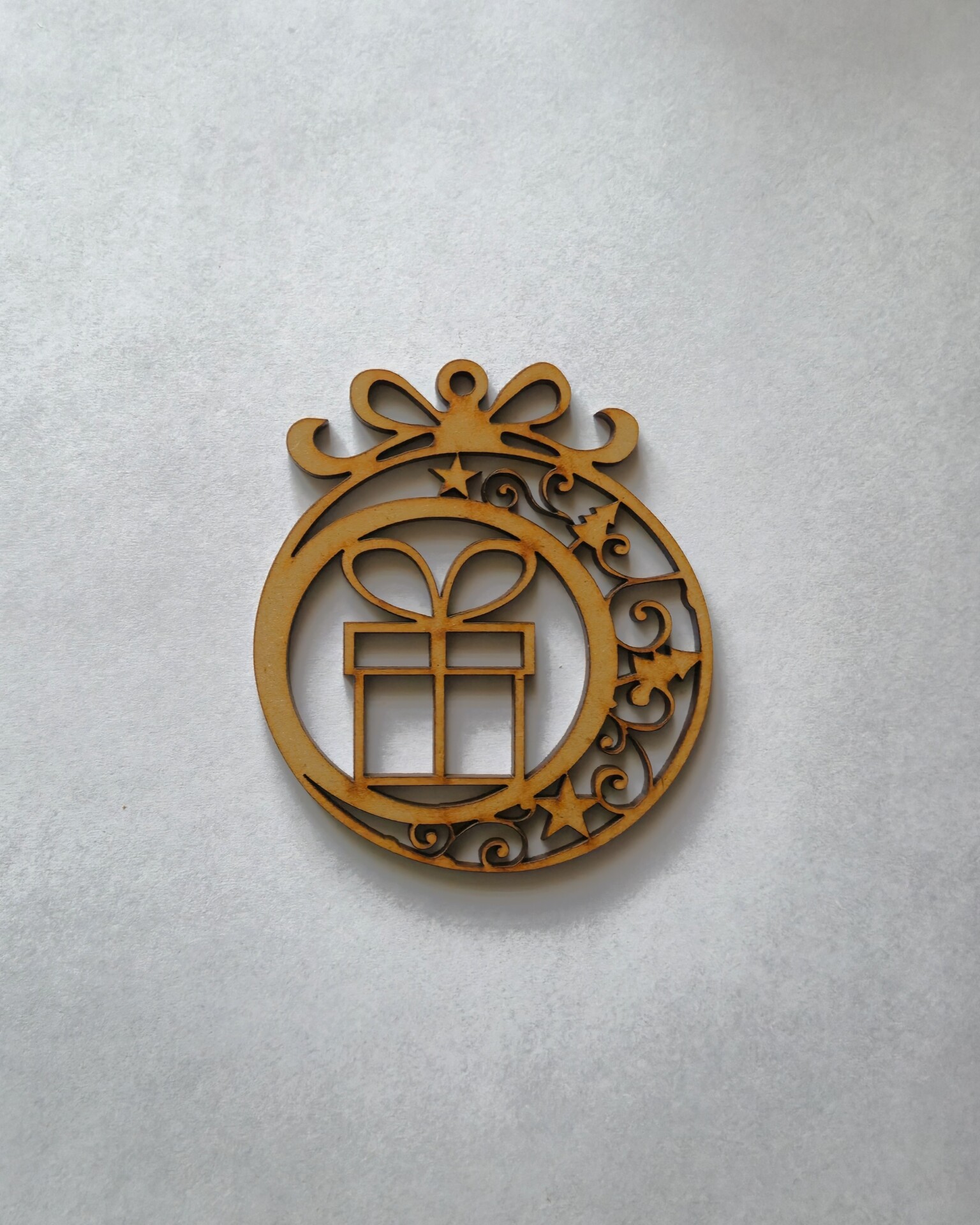 CB-004 Ornament blank „Surpriza din glob”