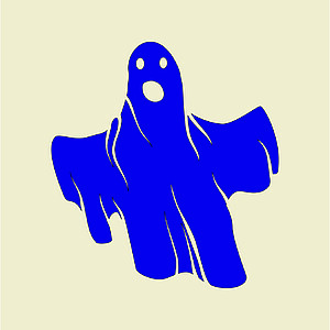 Fantoma decorativa pt Halloween