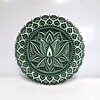 Mandala Lotus verde/verde pal